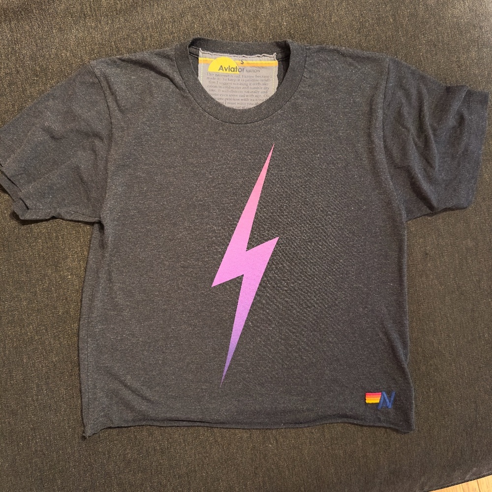 Aviator Nation Bolt Boyfriend T